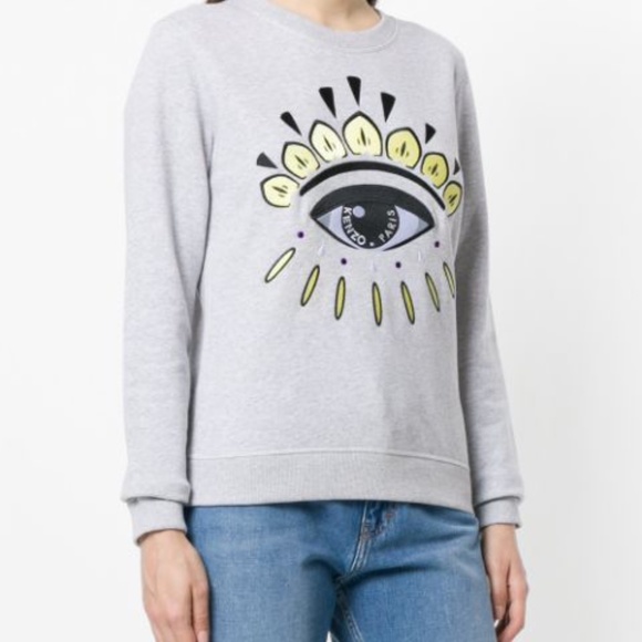 Kenzo Eye Graphic Sweatshirt Size Small Authentic - Picture 6 of 9